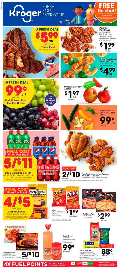 Browse Kroger Weekly Ad October 18 to October 24, 2023. Kroger weekly ad and next week's sneak peek. Digital coupons and more savings at Kroger Circular. Kroger Weekly Ad offers this week;. 
