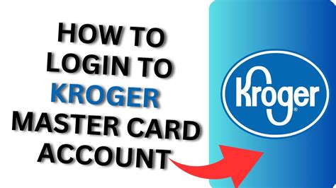 Krogermastercard Com Login
