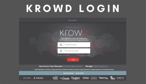 Krowd employee login. The well-known Darden restaurants in the United States of America has set up an online portal known as Krowdweb.darden.com, all the Krowd Darden employees can log in into the portal to access all the employment related information with Krowd Darden and also the portal is useful for Krowd Darden employees to apply online for numerous benefits that are offered by the Darden Company. 