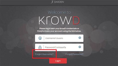 Now kindly input the valid Username of the Krowd Darden Portal and the registered email address in the Krowdweb.darden.com portal and submit it. You will receive a notification email with the login credential form the Krowd Darden Portal (Darden Restaurant Organization), kindly check the received email with reset link from the Krowd Darden.. 