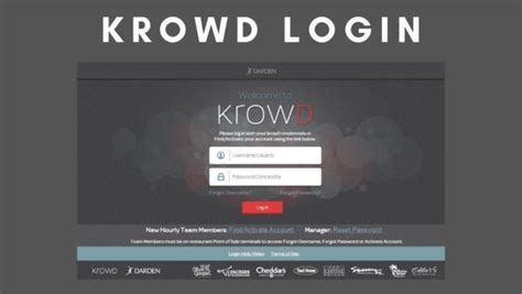 You must access the krowd portal through the restaurant’s POS terminal to access the password reset feature. Now click on the “Forgot your password?” Login page link.. 