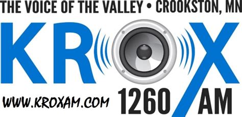 Kroxam news. KROX 1260 is a broadcast Radio station from Crookston, Minnesota, United States, providing Commercial; News/Talk, Sports and Informative programs. ... @KROXAM (218 ... 