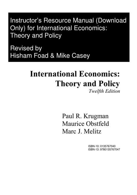 Krugman obstfeld international economics 8th solutions manual. - Mariner 15hp 4 stroke manual starter.