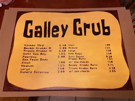 Krusty krab menu. Things To Know About Krusty krab menu. 