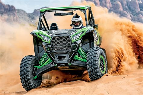 2024. TERYX KRX ® 1000 SE. 2024. TERYX KRX ® 1000 TRAIL EDITION. 2024. TERYX KRX ® 1000 e S. The 2024 Kawasaki Teryx KRX® 1000 sport side x side features a highly rigid frame with integrated Roll-over Protective Structure and a powerful, high torque 999cc parallel-twin engine to conquer the world's toughest trails.. 
