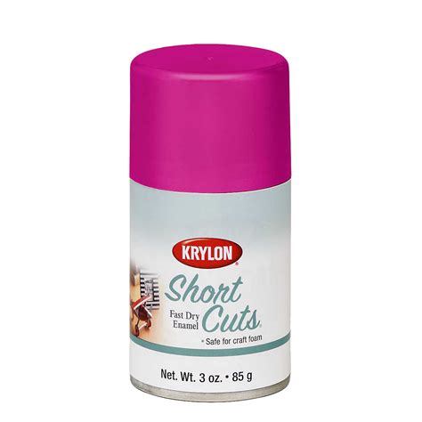 Krylon Short Cuts Spray Paint, Hot Pink - Walmart.com