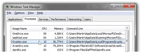 Kryptex.exe Windows process - What is it? - file