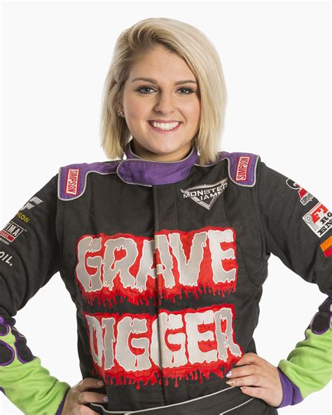 Krysten anderson. Krysten Anderson, the daughter of Monster Jam Hall of Famer Dennis Anderson, is the first female driver to take the wheel of the world-famous Grave Digger. 