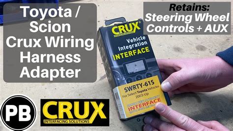 Ks swrty. The CRUX SWRTY-61N is a radio replacement interface for select Toyota vehicles.It facilitates the integration of an after-market radio to enable retention of... 