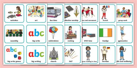 Ks1 Visual Timetable Teaching Resource Twinkl