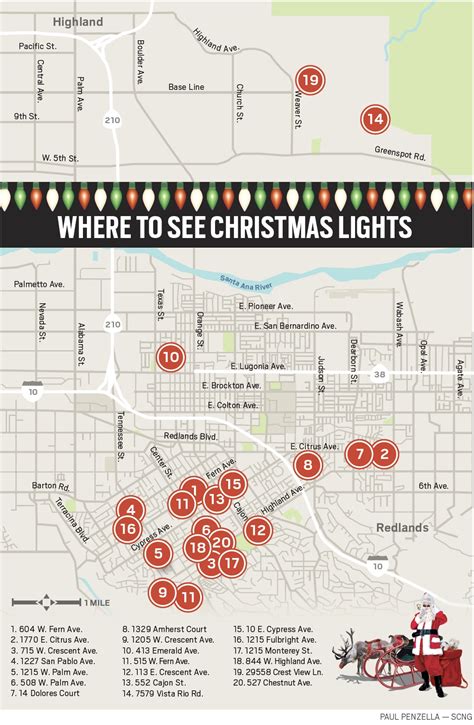 You can find the best and brightest Christmas light display
