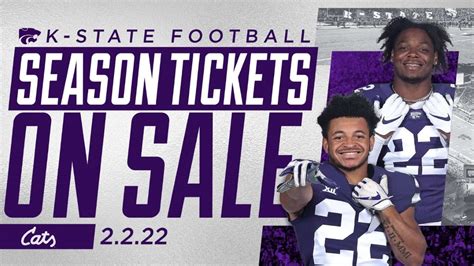Lock in 2023 season tickets with a guaranteed seat to every home game. Click here for more info. The best way to catch all the games in Bill Snyder Family …. 
