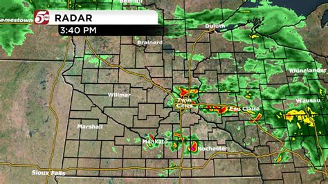 Kstp live radar. Here’s your Tuesday evening forecast for October 10, 2023 from Minnesota’s Weather Authority and Meteorologist Wren Clair. Dry skies hold tonight, with light and variable winds overnight. It ... 