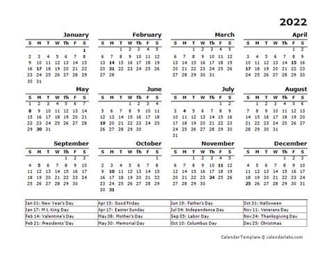 Ksu Holiday Calendar 2022
