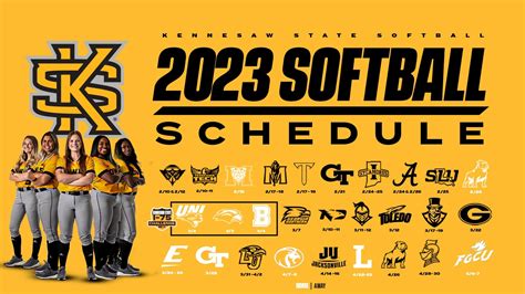 Ksu softball schedule. The Flames lead the all-time series against the Black and Gold, 15-6. KSU is searching for its first win over LU since Apr. 2, 2021 in a 5-4 victory in Lynchburg. Liberty won the season series 3-0 in 2022. Circle of Gems. One of the main themes for KSU softball so far in 2023 are stellar performances by the Owl pitching staff. 
