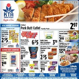 Kta sale ads. Randalls Weekly Ad. Browse through the current ️ Randalls Weekly Flyer and look ahead with the sneak peek of the Randalls weekly ad circular for next week! Flip through all of the pages of the Randalls weekly circular. Check out the early Randalls ad circular to plan your shopping trip ahead of time to get ready for the new deals! 