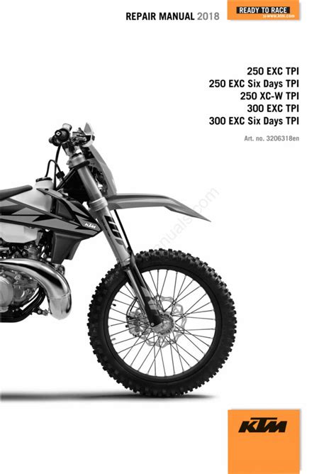 Ktm 300 exc service manual german. - Owners manual for yamaha ttr 90.