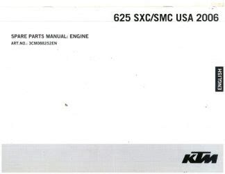 Ktm 625 smc replacement parts manual 2006. - Solutions manual for mechanics of materials second edition.
