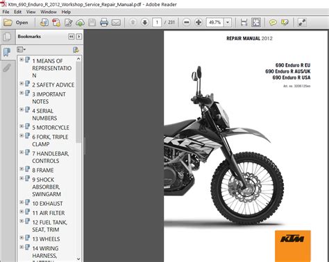 Ktm 690 enduro repair manual download. - Manuali di assistenza per motoslitte yamaha.