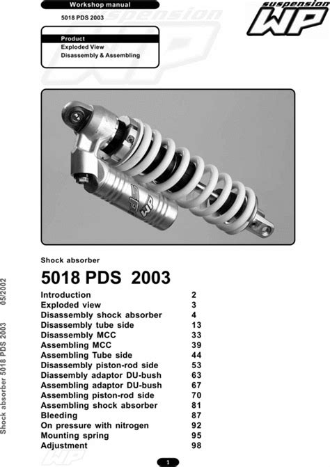 Ktm wp rear suspension service repair workshop manual. - Suzuki gsf650 gsf650s 2005 service repair workshop manual.