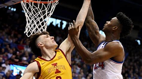 Kansas vs Iowa State Over/Under analysis. The Jayhawks are pretty solid offensively, averaging 76.6 points per game on the season while consistently hitting from the field (46.3%) and from 3-point .... 
