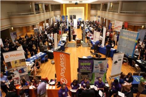 2023 Business and Accounting Career Fairs Each September, the Business Career Fair brings eager recruiters to campus looking to hire KU Business students. Companies from across the nation are represented, hoping to entice students to join their ranks. . 