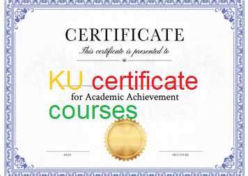 Ku certificate programs. Things To Know About Ku certificate programs. 