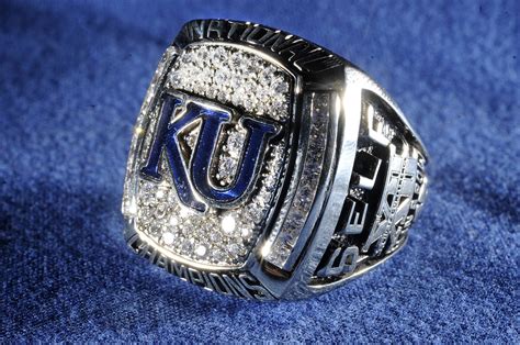 Ku championship rings. A championship ring or premiership ring is a ring presented to members of winning teams in North American professional sports leagues, [1] and college tournaments . Championship rings are mostly confined to North American sports. Since only one championship trophy is awarded by the league to the winning team, championship rings are distributed ... 