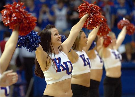 Spirit Squad staff. The Official Athletic Site of the Kansas Jayhawks. The most comprehensive coverage of KU sports on the web with highlights, scores, game summaries, schedule and rosters. Powered by WMT Digital. . 