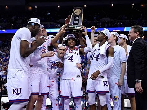 Apr 3, 2022 · Kansas looking for second title with Bill Self. Kansas is in its 16th Final Four and fifth under Bill Self. The Jayhawks have won just one national title in Self’s 18 previous seasons at Kansas ... . 