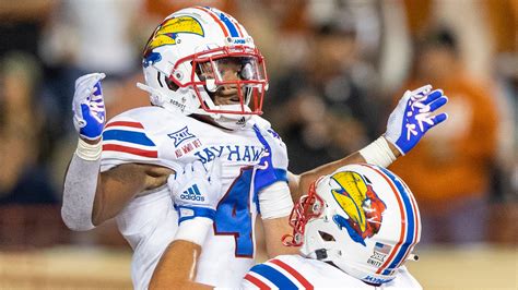 Arkansas: Went 37-of-55 passing for 544 yards, a new KU Football record … He also had six total TDs which was a new Liberty Bowl record … Rushed fourteen times for 21 yards and had a rushing touchdown. ... After accounting for five touchdowns in Kansas’ 48-30 road win at Houston, Kansas junior quarterback Jalon Daniels has been named the .... 