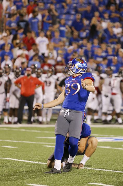 Ku football kicker. 7th in Big 12 Get the full Players stats for the 2023 Kansas Jayhawks on ESPN. Includes team statistics for scoring, passing rushing and offense. 