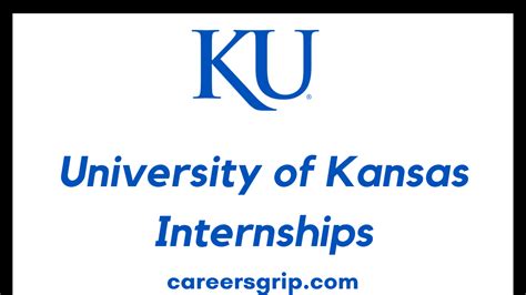 Internships. Why should I choose to be a State of Kansas I