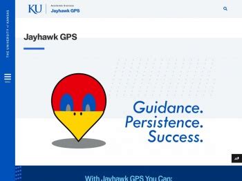Ku jayhawk gps. The KU Student Success Model is designed to help our community understand how students flow through the university while highlighting key milestones: a student’s initial connection and entry to KU, their progress through a program of study, completion of a credential, and transition to alumni status leading to employment or continuing ... 