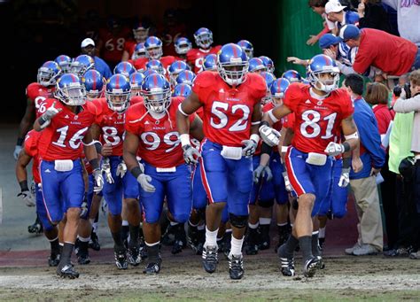 The Official Athletic Site of the Kansas Jayhawks. The most comprehensive coverage of KU Football on the web with highlights, scores, game summaries, schedule and rosters. …
