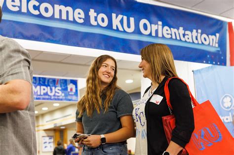 Ku orientation. The KU Parent/Family Orientation Program is a separate, half-day program that occurs on the same date and time as your student's orientation. Seating is limited. Register early! orientation Agenda. The Parent/Family Orientation is an optional program. If you have an older child in college, this program may repeat topics you are familiar with ... 