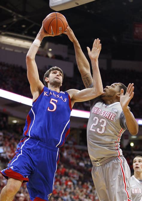 Ku osu basketball. Kansas wins 69-67. Kansas leads 65-64 against Oklahoma State with 30.5 seconds left in 2nd half The Jayhawks are back on top. Once again this season, Kevin McCullar Jr. has hit a critical 3-pointer... 