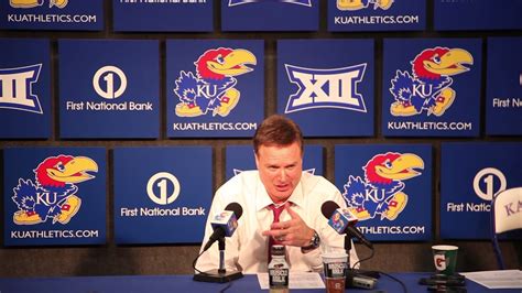 Kansas University announced that head coach Bill Self would hold a press conference on Wednesday. A frenzy of rumors have been stirred up by fans regarding what it will be about. Coach Self missed the Big 12 and NCAA Tournament due to a heart procedure he had to undergo. The program has been hush-hush about the whole situation, and they have .... 