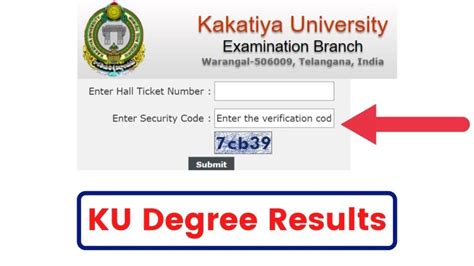 Ku results. News News: Kakatiya University (KU) has declared the Kakatiya University 1st Sem result 2021 on the official website of the varsity - kuonline. 