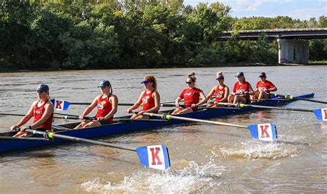 Ku rowing team. The KU women’s rowing team took sixth place in the seven-team Big 12 Championships this weekend in Austin, Texas. At the boat level, KU took a second-place … 