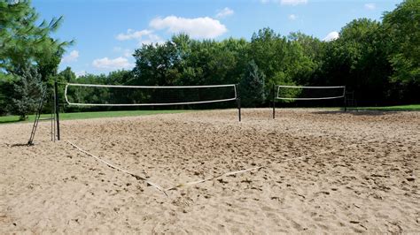 Best Volleyball Courts In Parks In Wichita, Kansas. 1. McAdams Park. Address: 1329 E 16th St N, Wichita, KS 67214, United States. Phone Number: 316-219-9777. Website: Visit. McAdams Park is over 50 acres and is located in Northeast Wichita. The park has amenities such as charcoal grills, restrooms and picnic tables. . 