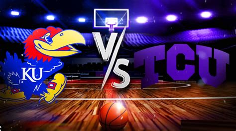 TCU (19-9; 8-8 in conference) will rematch the Kansas Jayhawks (23-6; 12-4) today in Lawrence with a mind to sweep Kansas at home. ... the TCU men's basketball team are serious contenders, and at .... 