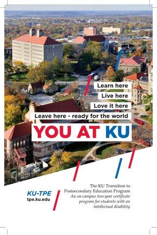 Jun 18, 2020 · LAWRENCE — When COVID-19 prompted the closure of the University of Kansas campus, Dana Lattin had faith that students in KU Transition to Postsecondary Education, or TPE, could adapt to their new online experiences. . 