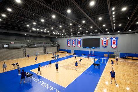 Jul 20, 2023 · LAWRENCE, Kan. – Kansas Volleyball announced its complete 2023 schedule on Thursday, which features 28 total matches, including 15 matches at Horejsi Family Volleyball Arena. Kansas will play a competitive mix of teams, with 12 matches against NCAA Tournament qualifiers from a year ago. The Jayhawks have 10 non-conference matches to begin the ... . 