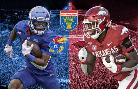 For the first time since 2008, the Kansas Jayhawks are set to play in the college football postseason when they clash with the Arkansas Razorbacks in the Liberty Bowl. The vast majority of KU’s .... 