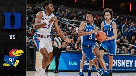 Ku vs duke 2022. Dick’s three that helped KU wipe out that 59-54 deficit was his only make from behind the arc. He hit 1 of 4 threes while KU as a team made 3 of 19 to Duke’s 3 of 21. “It shows Gradey’s ... 