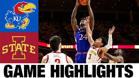Ku vs iowa state basketball. The No. 1 seed Kansas Jayhawks will try to make a trip back to the Big 12 Tournament title game when they face the No. 5 seed Iowa State Cyclones in the semifinals on Friday night. Kansas is ... 