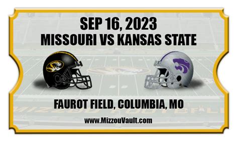 About Missouri Tigers Football Tickets. About halfway between St. Louis and Kansas City on I-70, you’ll find the University of Missouri. It’s a great middle ground, because Mizzou is a great place to watch college football.. 