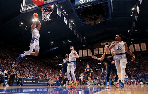 The next Missouri Tigers at Kansas Jayhawks Mens Basketball game is in 55 days on Saturday, 12/09/2023 at 4:15 PM. It is being played at Allen Fieldhouse in Lawrence, KS. There are currently 992 Missouri Tigers at Kansas Jayhawks Mens Basketball tickets available starting at $214 per ticket. We buy & sell tickets for 2023 NCAA Basketball games ... 