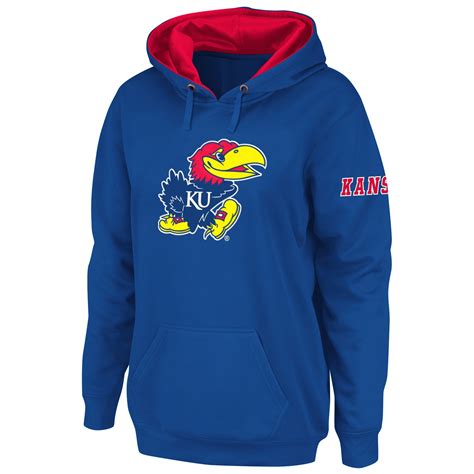 adidas Men's Kansas Jayhawks Black Strategy Pullover Fleece Hoodie. $51.60. $60.00 *. Limited Time Sale: One day only! Up to 50% off Fan Gear! Limited Stock to Ship. ADD TO CART. adidas Men's Kansas Jayhawks Blue Wordmark Pullover Fleece Hoodie. $44.55.. 